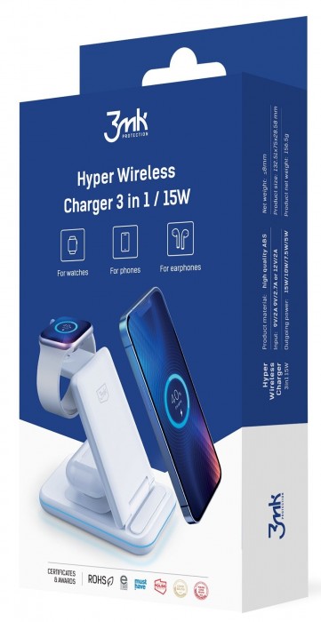 3MK Hyper Wireless Charger 15W