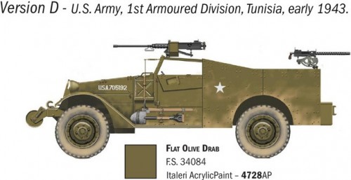 ITALERI M3A1 Scout Car (1:72)