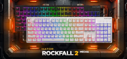 Hator Rockfall 2 Mecha Orange Switch
