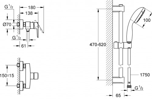 Grohe Start QuickFix UA30330801