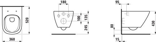 Laufen Lua H8660800000001