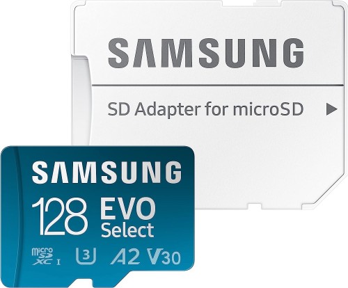 Samsung EVO Select microSDXC + Adapter 128Gb