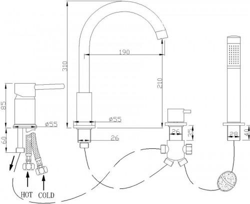 Mexen Alma 75032-00