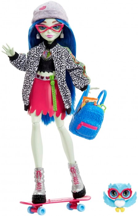 Monster High Ghoulia Yelps Sir Hoots A Lot HHK58