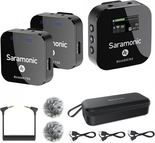 Saramonic Blink900 S2 (2 mic + 1 rec)