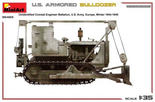 MiniArt U.S. Armored Bulldozer (1:35)