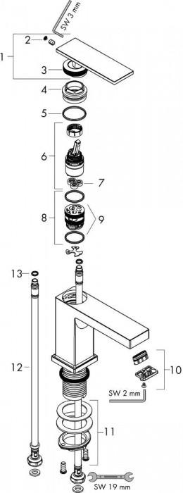 Hansgrohe Tecturis E 73002000