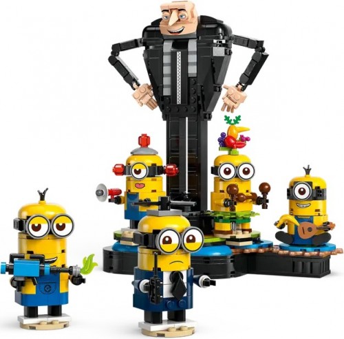 Lego Brick Built Gru and Minions 75582