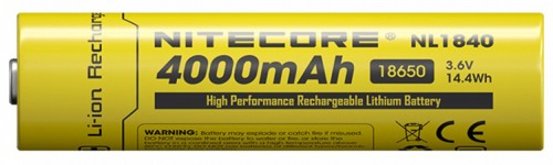 Nitecore NL1840 4000 mAh