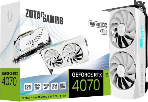 ZOTAC GeForce RTX 4070 Twin Edge OC White GDDR6