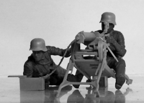 ICM WWII German MG08 MG Team (1:35)