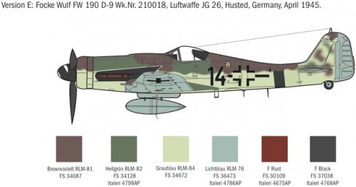 ITALERI FW 190 D-9 (1:72)