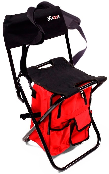 Axxis Folding Chair with Thermal Bag and Organizer "3in1"