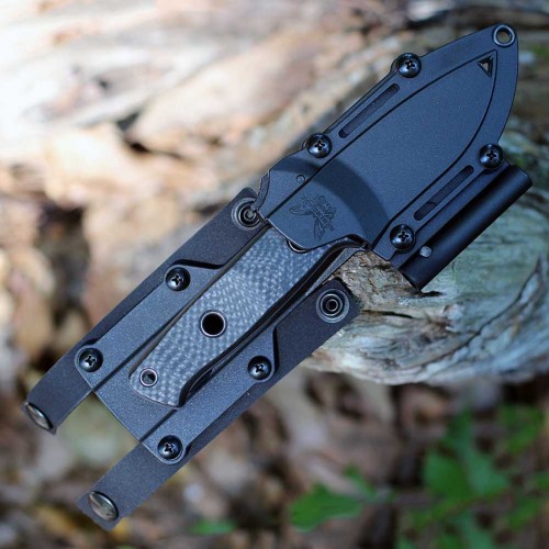 BENCHMADE Sibert Mini Bushcrafter Black