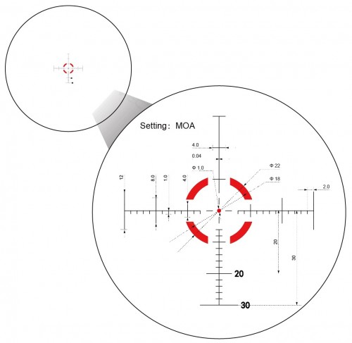 Vector Optics Mustang 1-4x24FFP