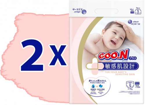 Goo.N Plus Diapers S / 140 pcs