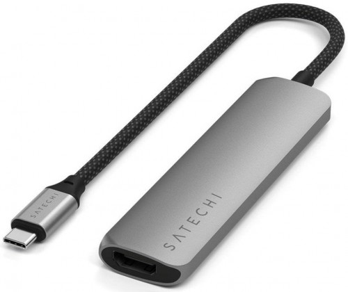 Satechi 4-in-1 USB-C Slim Multiport Adapter 4K