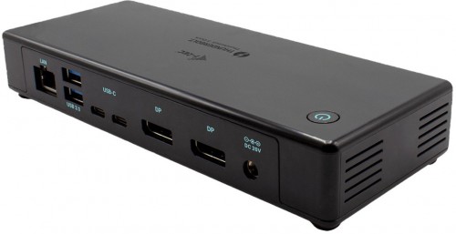 i-Tec USB-C Dual DisplayPort 4K Docking Station + Power Deli