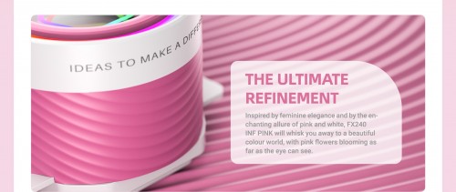 ID-COOLING FX240 INF Pink