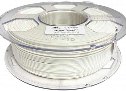 FIBER3D PLA Matte White 1kg