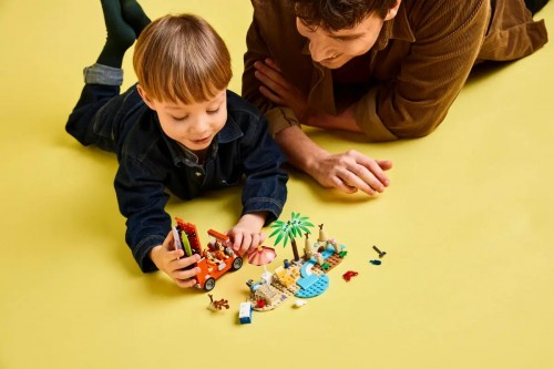 Lego Blueys Beach and Family Car Trip 11202