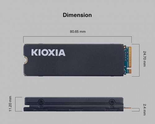 KIOXIA Exceria with Heatsink