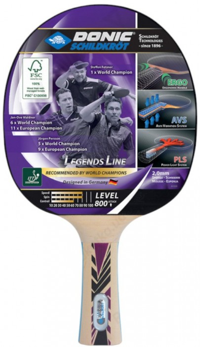 Donic Legends 800 FSC Set