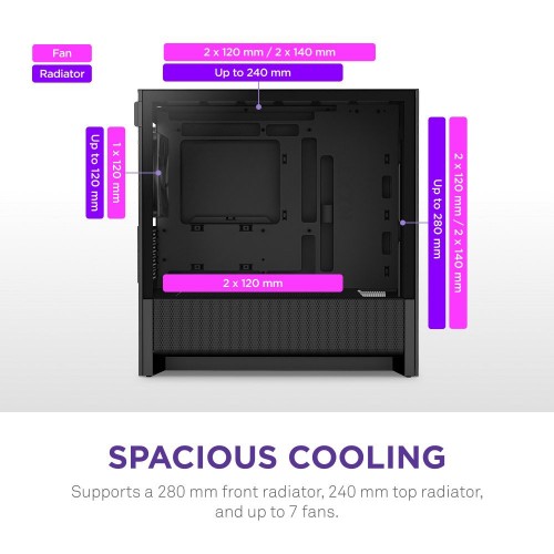 NZXT H3 Flow Black
