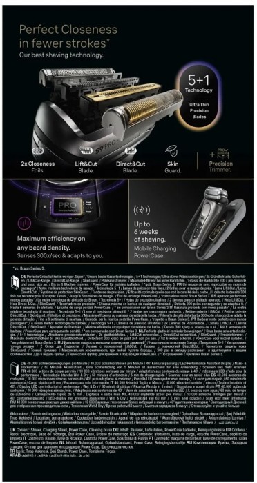 Braun Series 9 Pro+ 9625s