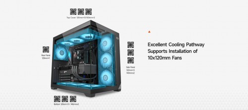PCCooler C3 T700 ARGB Black