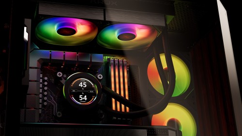 KRUX HydroGlance 240 ARGB LCD Black