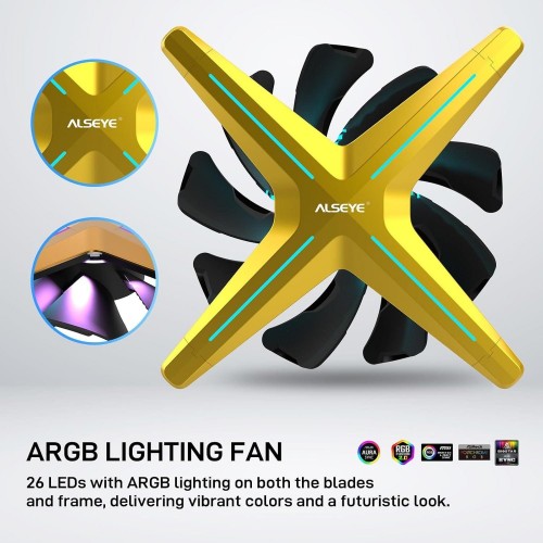 Alseye X12 Push Yellow