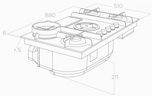 Elica NikolaTesla Flame EVO GR/A/88