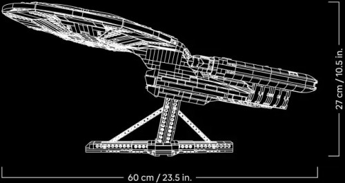 Lego Star Trek U.S.S Enterprise NCC-1701-D 10356