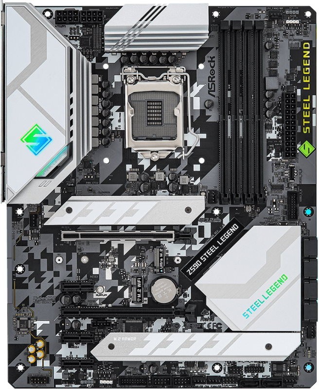 Материнская плата ASRock Z590 Steel Legend (90-MXBEQ0-A0UAYZ)