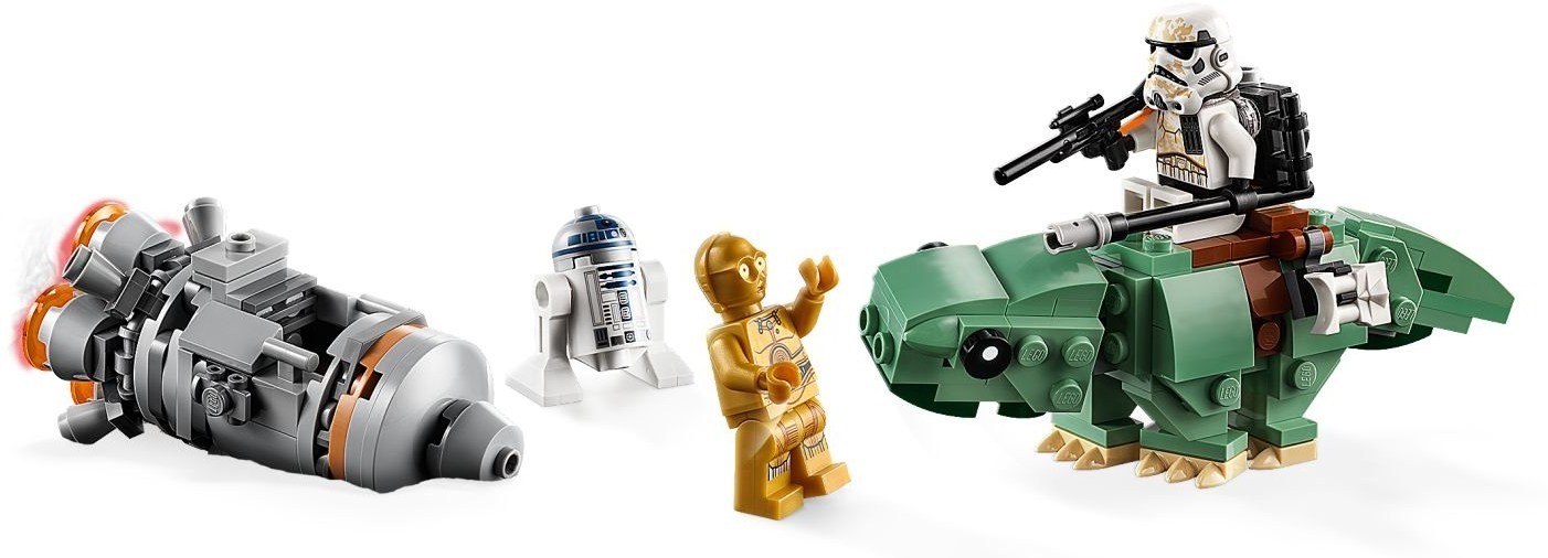 Escape Pod vs LEGO: Star Wars Dewback Microfighters Set for sale online 75228
