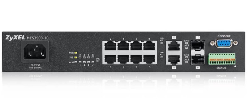 Коммутатор Zyxel MES3500-10
