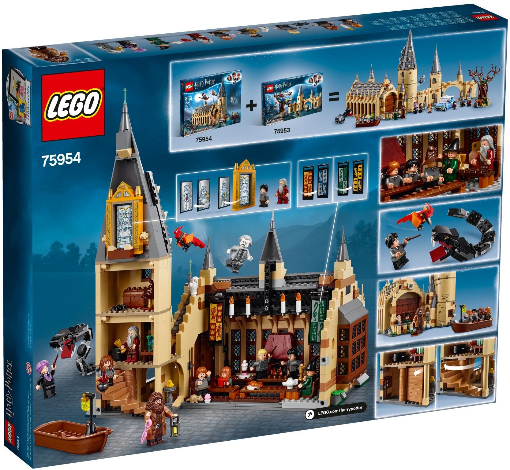 harry potter lego great hall sale