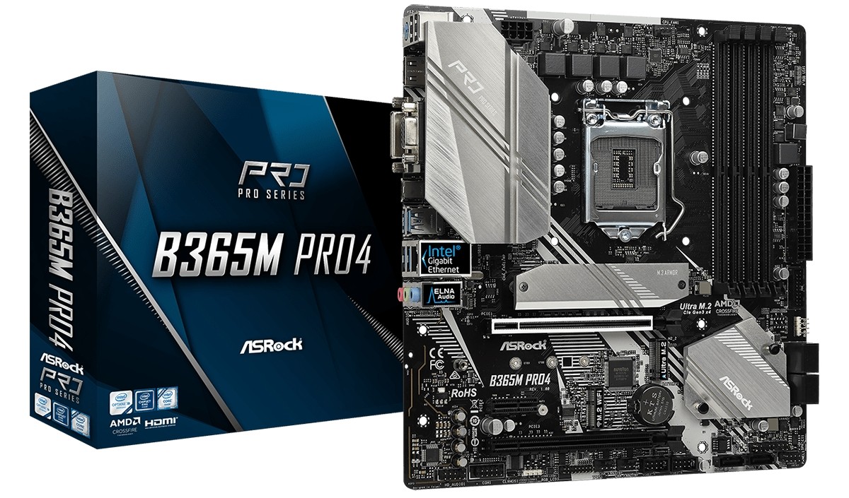 Материнская плата ASRock B365M Pro4