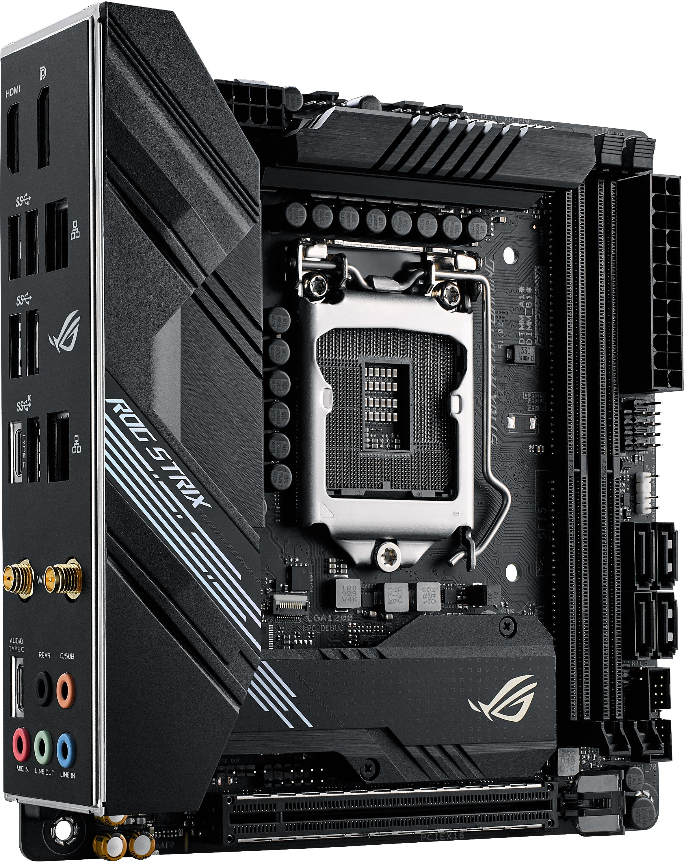 Материнская плата Asus ROG STRIX H470-I GAMING