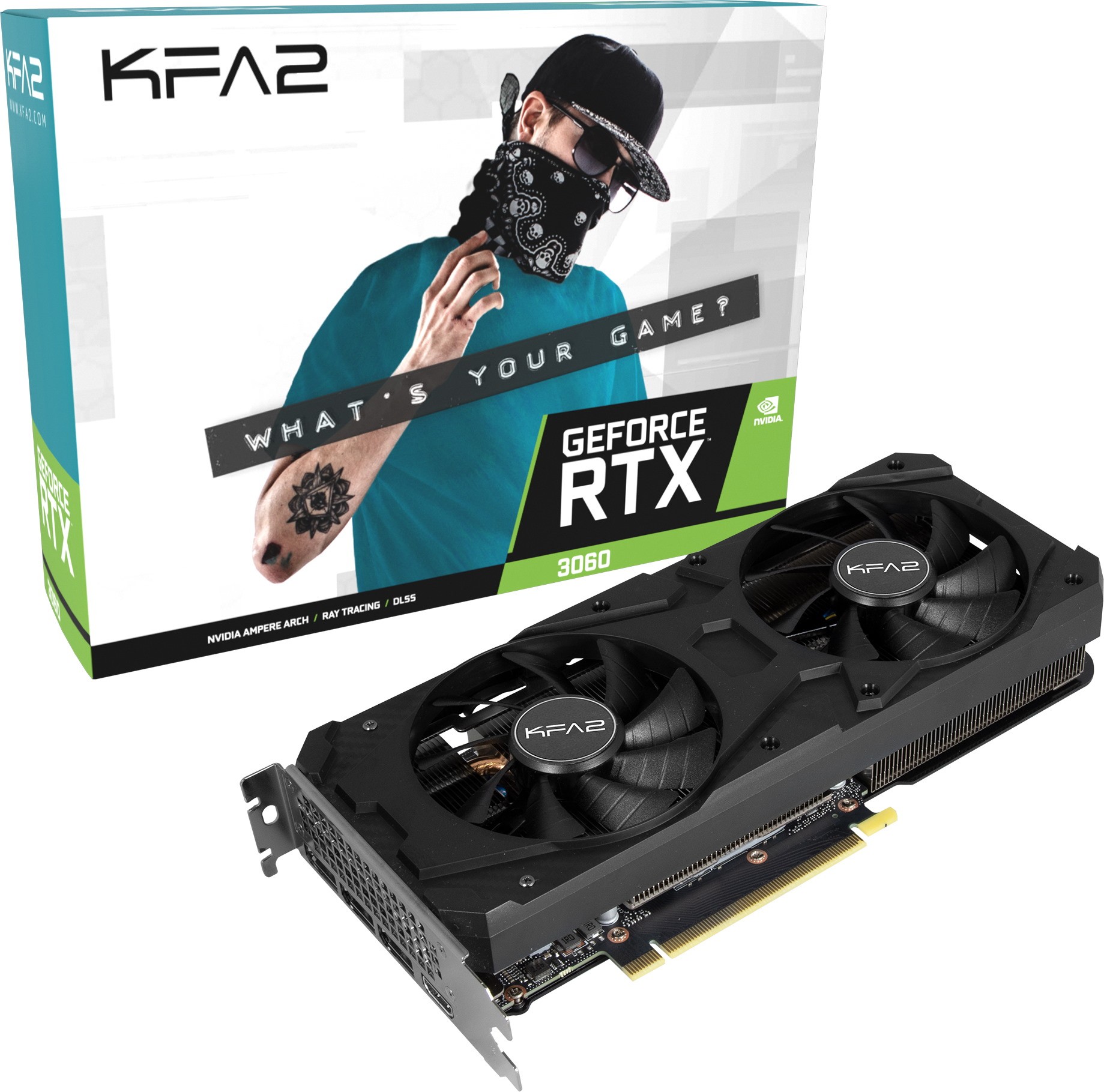 Видеокарта KFA2 GeForce RTX 3060 36NOL7MD1VOK
