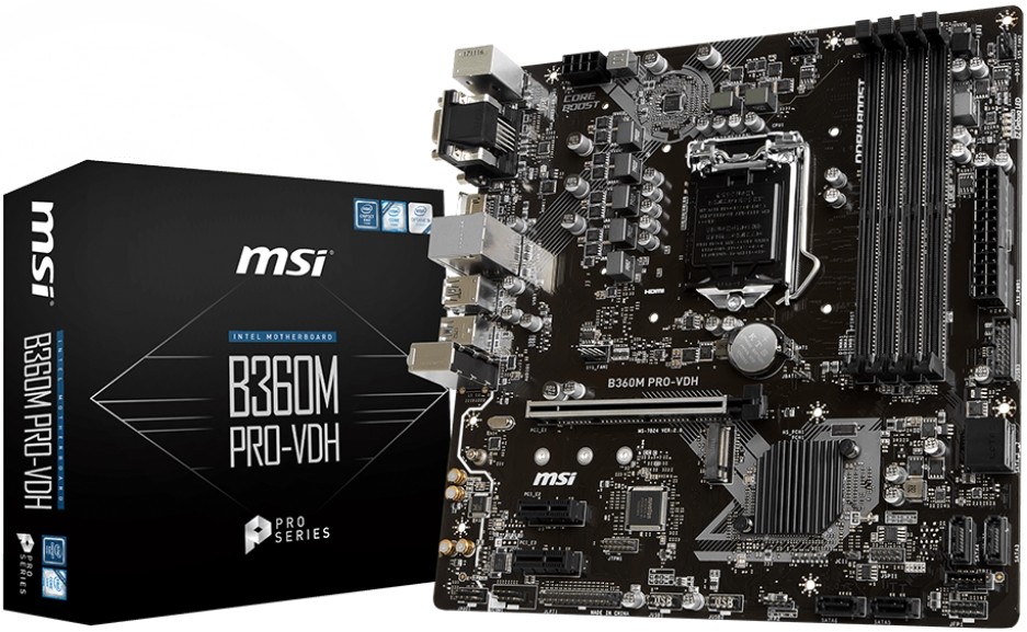 Материнская плата MSI B360M PRO-VDH