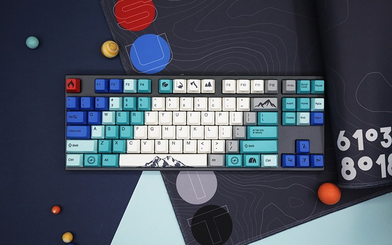 Клавиатура Varmilo VA87M Summit R2  Blue Switch (VA87MA022A1A2A06A007)