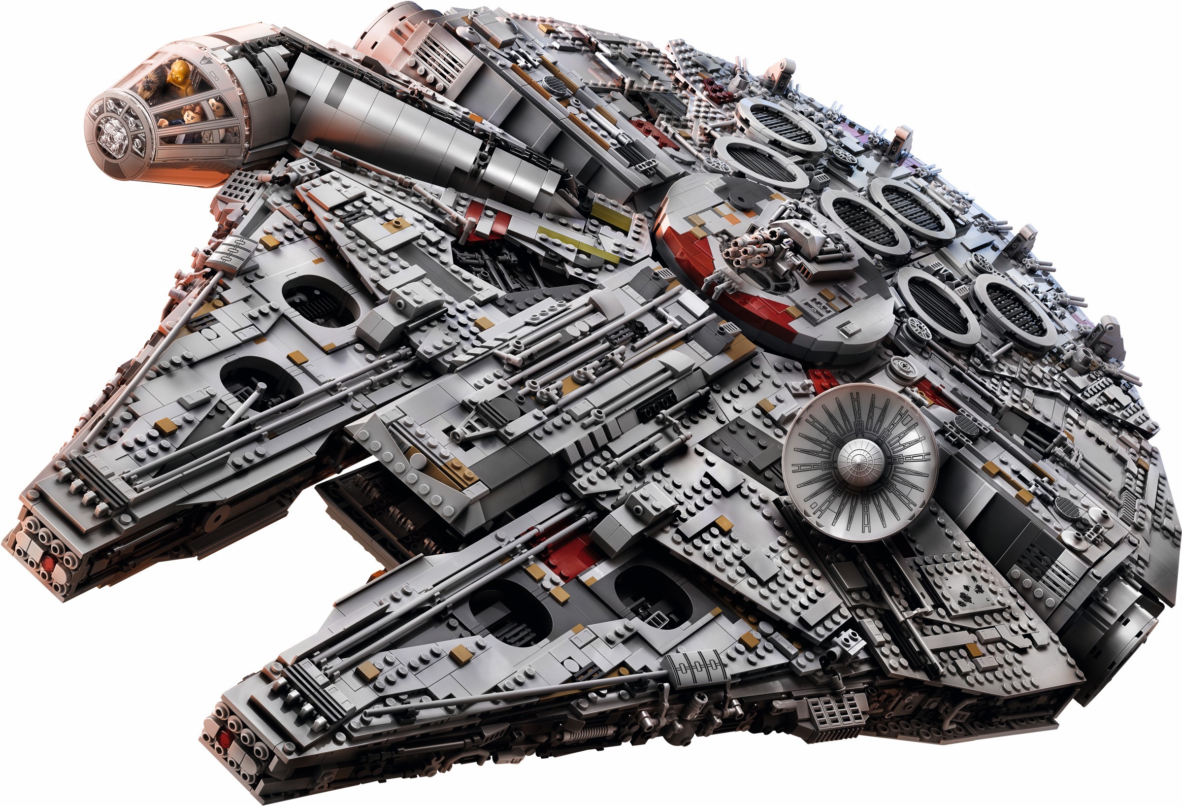 millennium falcon lego small