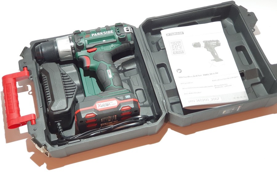 Parkside PABS 20-Li E6 - buy drill driver: prices, reviews, specifications  > price in stores Ukraine: Kyiv, Dnepropetrovsk, Lviv, Odessa