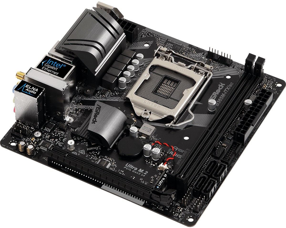 Материнская плата ASRock B365M-ITX/ac