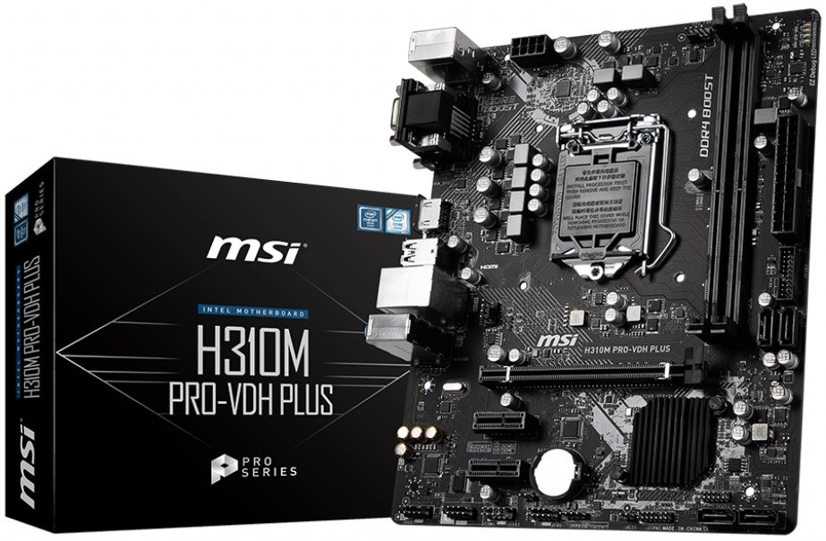Материнская плата MSI H310M PRO-VDH PLUS