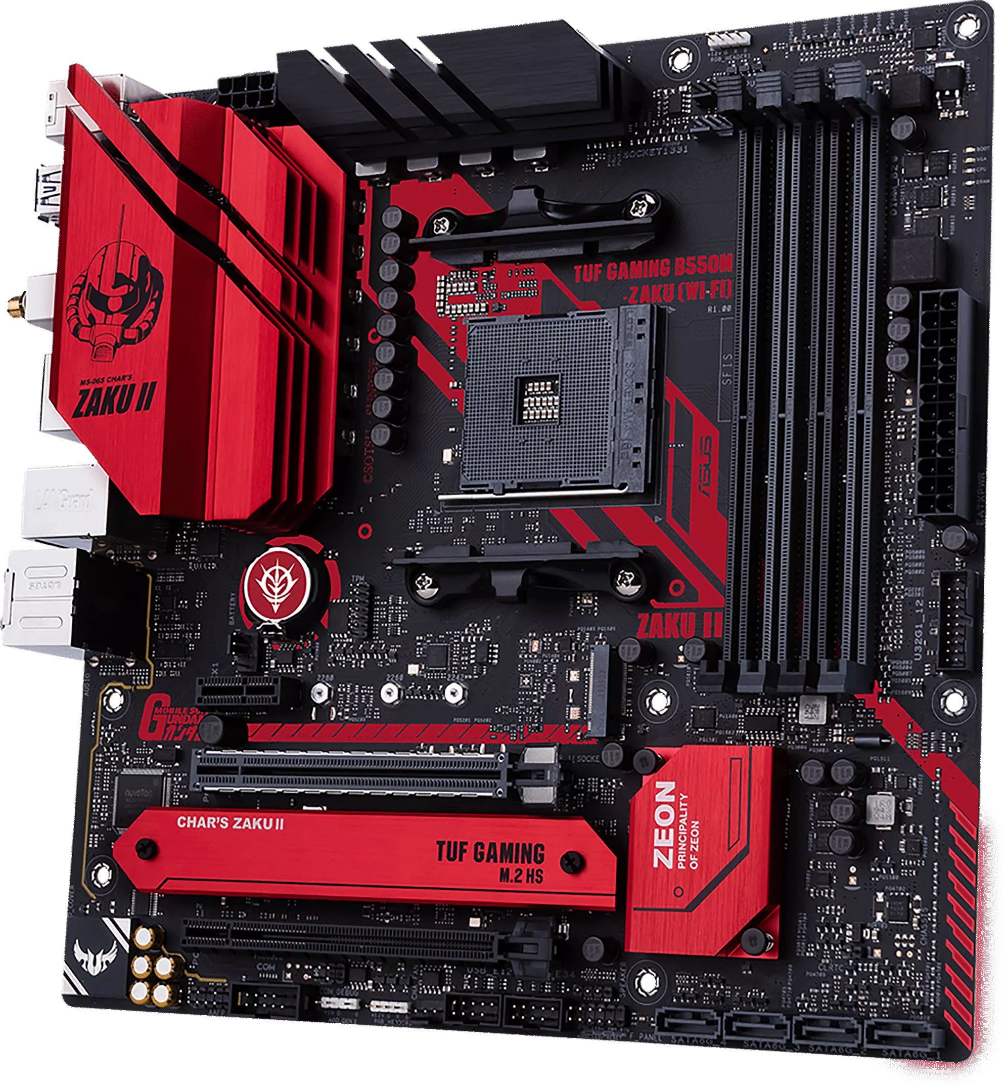 Материнская плата Asus TUF GAMING B550M (WI-FI) ZAKU II