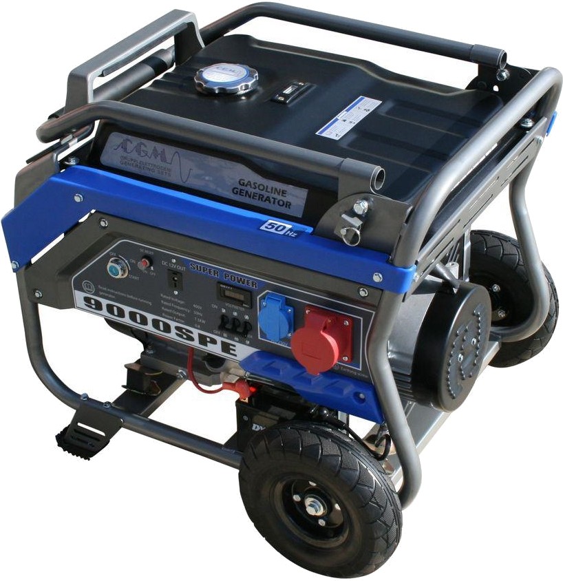 фото Бензиновий генератор CGM Superpower 9000SPTE
