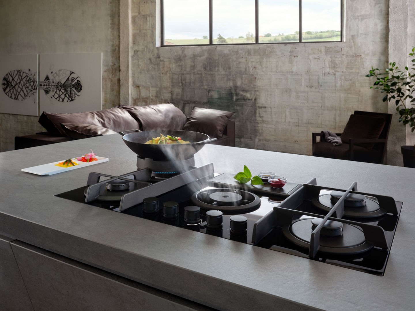 Варочная поверхность Elica NikolaTesla Flame BL/F/88 черный